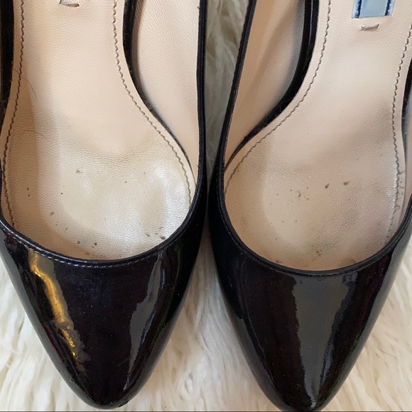 PRADA black patent leather pumps - Picture 5 of 16